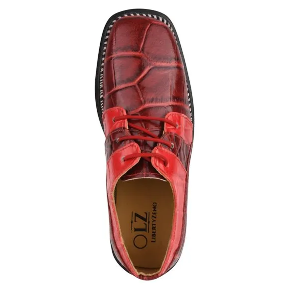 Fluky Leather Oxford Style Dress Shoes