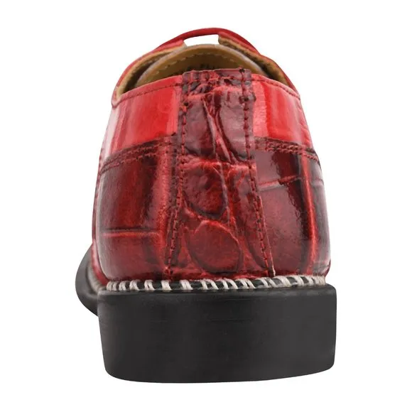 Fluky Leather Oxford Style Dress Shoes