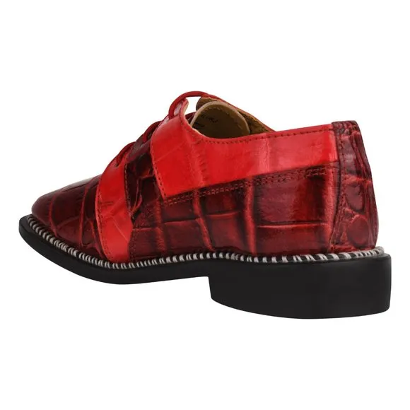 Fluky Leather Oxford Style Dress Shoes