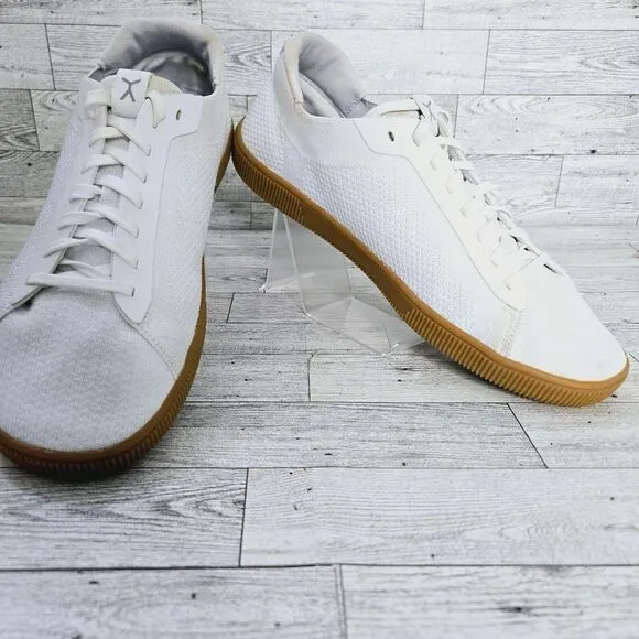 Flux Adapt Trainer Breathable AdaptKnit White And Gum Shoes Women's 12