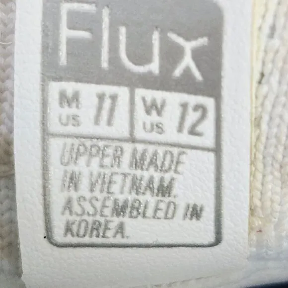 Flux Adapt Trainer Breathable AdaptKnit White And Gum Shoes Women's 12