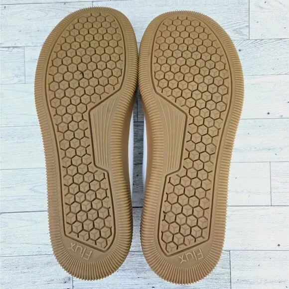 Flux Adapt Trainer Breathable AdaptKnit White And Gum Shoes Women's 12