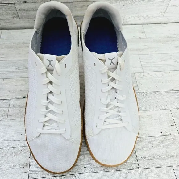 Flux Adapt Trainer Breathable AdaptKnit White And Gum Shoes Women's 12