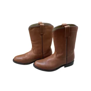 Forastero Men Boots Leather Texas Cowboy Made In Mexico Brown Size 8.5