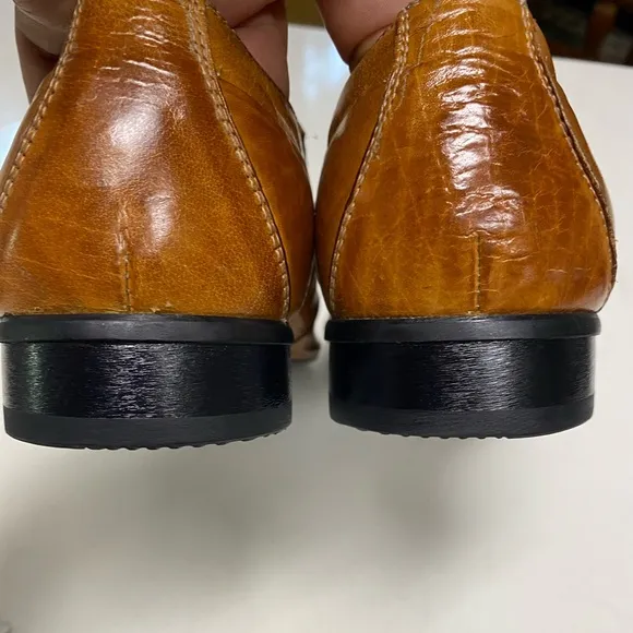 Fratelli Select Leather Square Toe Dress Shoes Men’s Size 10M