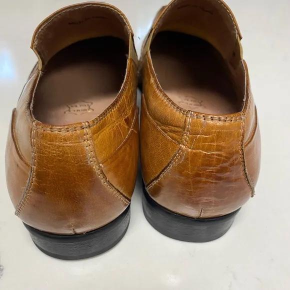 Fratelli Select Leather Square Toe Dress Shoes Men’s Size 10M