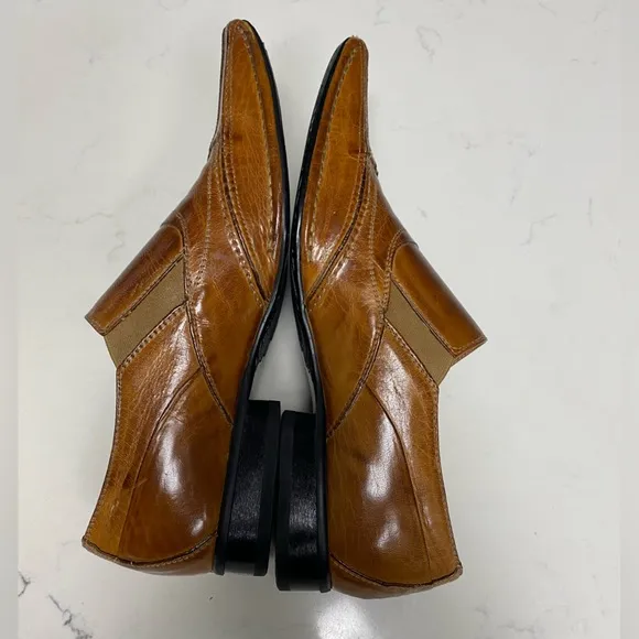 Fratelli Select Leather Square Toe Dress Shoes Men’s Size 10M