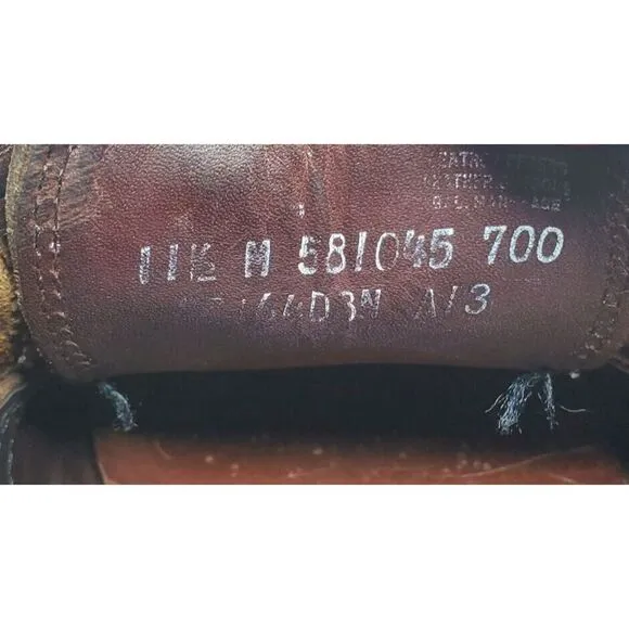 Frye Boots Mens 11.5 Walter Brown Chukka Lace Up Ankle Classic Shoes USA