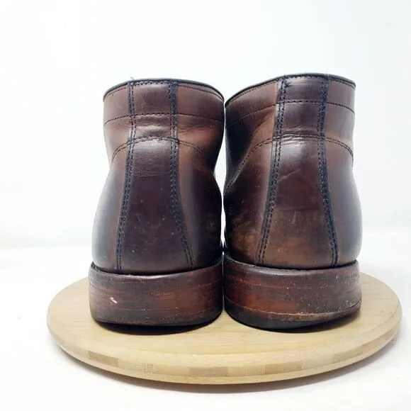 Frye Boots Mens 11.5 Walter Brown Chukka Lace Up Ankle Classic Shoes USA