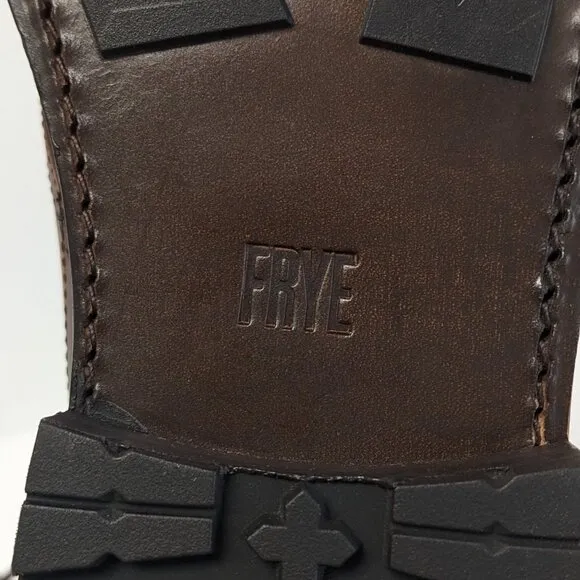 Frye Bowery Chukka Boots, Cognac Leather, Men's 10.5 M