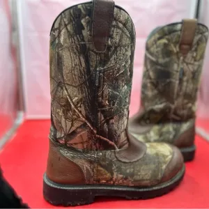 Game winner waterproof camo hunting boots