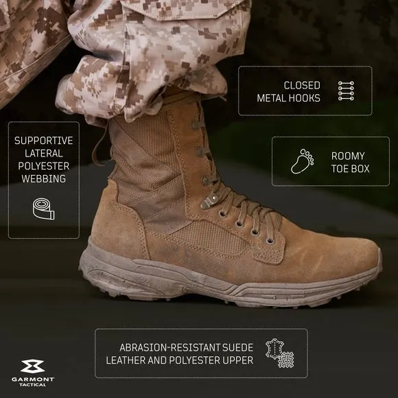 GARMONT TACTICAL T8 NFS 670 MILITARY COMBAT BOOTS FOR MEN AND WOMEN, ARMY,