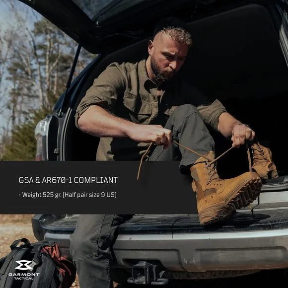 GARMONT TACTICAL T8 NFS 670 MILITARY COMBAT BOOTS FOR MEN AND WOMEN, ARMY,