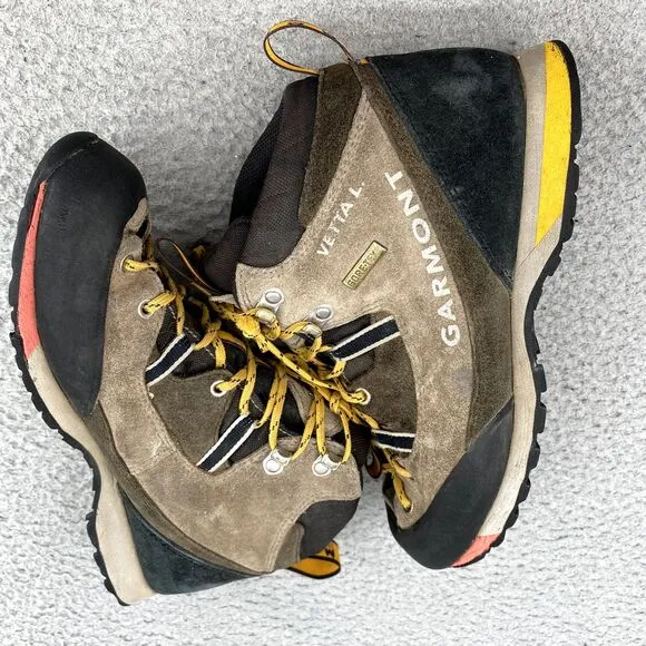 Garmont Vetta Hiking Shoes Men 8 Goretex Vibram Trail Boot Gorpcore Camp Outdoor
