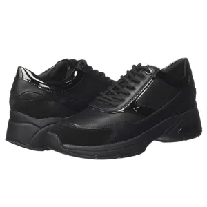 Geox Respira Italian Patent Leather Training Sneakers Size 10.5