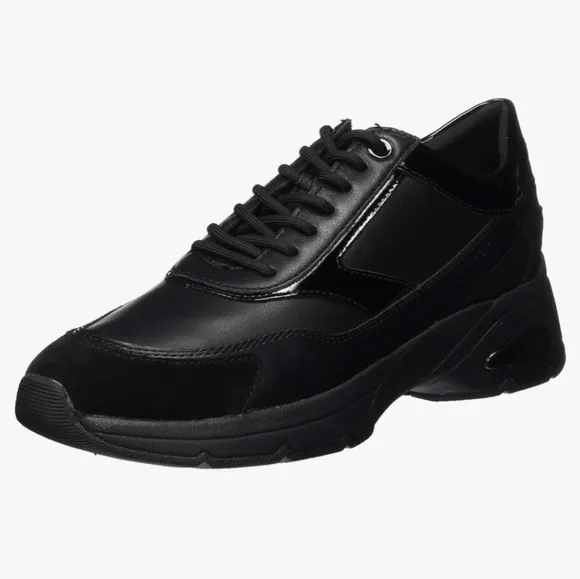 Geox Respira Italian Patent Leather Training Sneakers Size 10.5