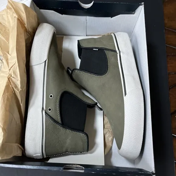 Globe Skateboard Shoes /sneakers Austyn Gillette Olive/Black Men’s Size 7.5‎