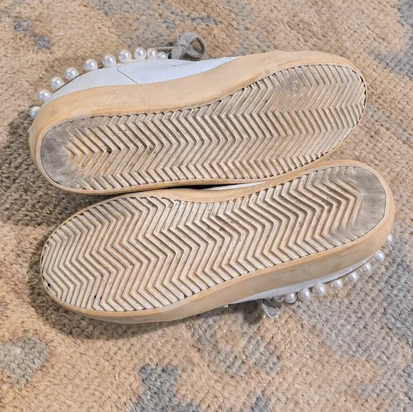 Golden Goose💯Pearly Necklace Iridescent Sneakers