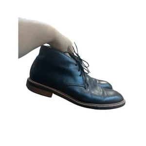 Gordon Rush Men's Chukka Boots Black Leather Lace Up Ankle Boots Size 10