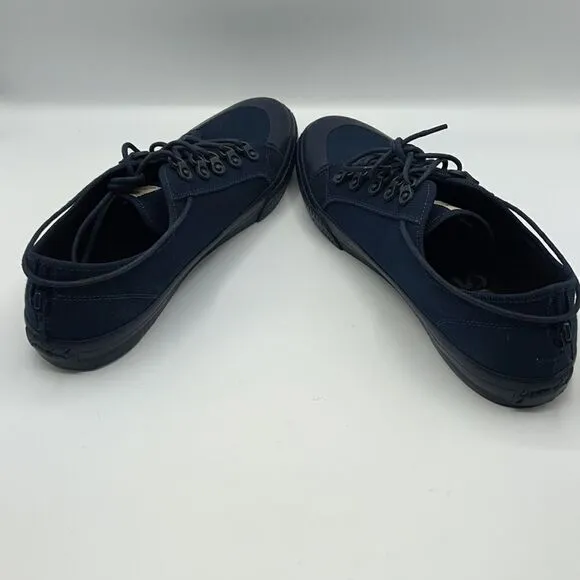 GROUNDED PEOPLE Navy Blue Campinas Vegan Lo Top Sneaker-12 NEW!