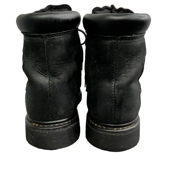 Harley Davidson Biker Boots size 8.5 Men Suede Leather Hiking Shoe Motorcycle