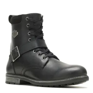 Harley-Davidson Men Size 11 Hicklyn Strap 6.75&quot; Motorcycle Boot Black D96276 NEW