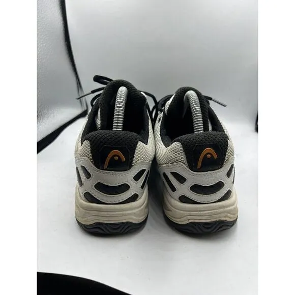 Head Speed Pro II Men's‎ Shoes Size 8 Lite Indoor Tennis Black/White/Orange