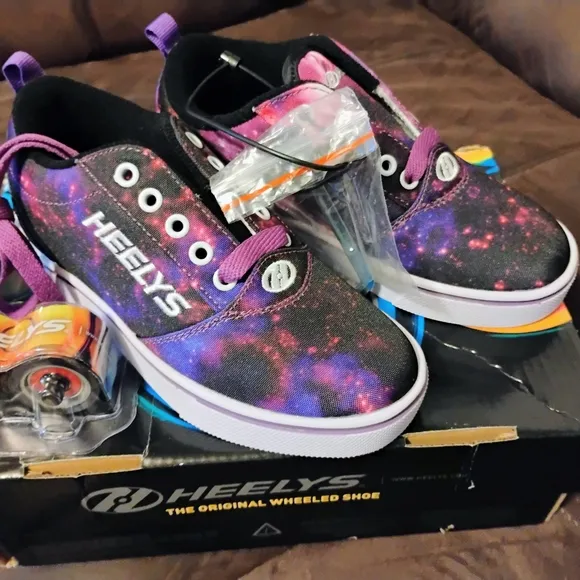 Heelys Cosmic Galaxy Sneakers with Wheel System