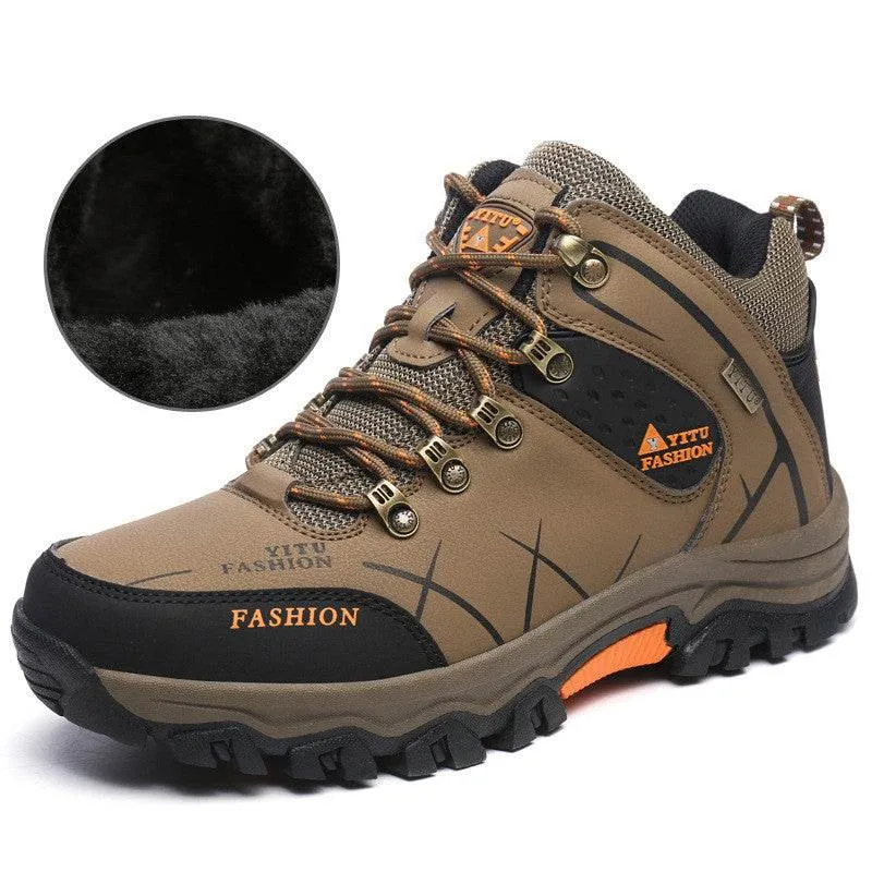 High-Top Hiking Shoes, Cross-Country Running Shoes, Outdoor Extra-Large Size Men Shoes