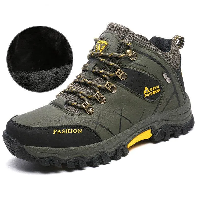 High-Top Hiking Shoes, Cross-Country Running Shoes, Outdoor Extra-Large Size Men Shoes
