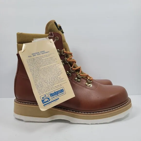 Hodgman Men's Lakestream Wading Brown Boots  US Size 11W NWB