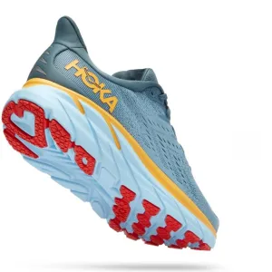 HOKA CLIFTON 8 MEN RUNNINGSHOES (MOUNTAIN SPRING) size 10D gently used