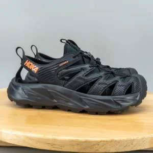 Hoka Hopara Women's Size 8.5 Sandal Black Comfort Mountain Hiking Trail Sport