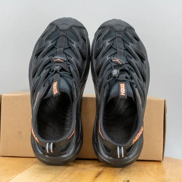 Hoka Hopara Women's Size 8.5 Sandal Black Comfort Mountain Hiking Trail Sport