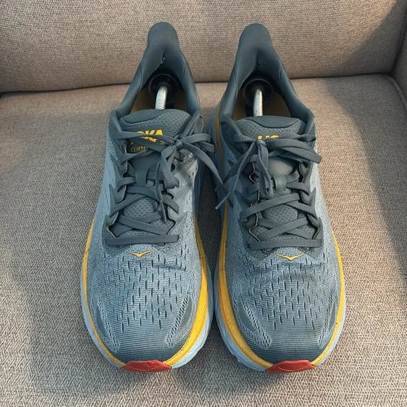 Hoka Men's Clifton 8 Goblin Blue/ Spring Running Shoes Sneakers Men’s size 13