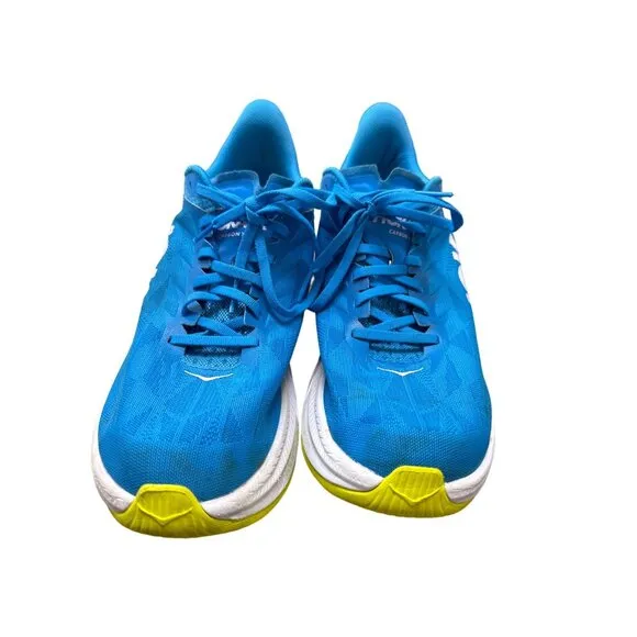 Hoka one one carbon X Men’s Blue Shoes/Sneaker Size11B SKU 1810