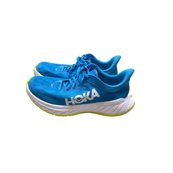 Hoka one one carbon X Men’s Blue Shoes/Sneaker Size11B SKU 1810