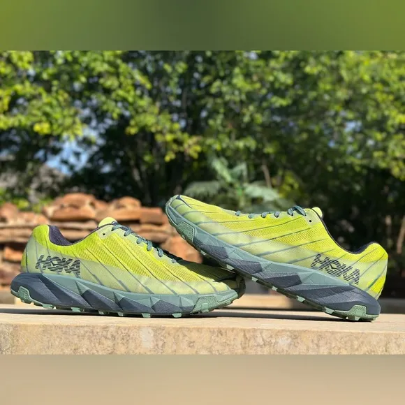 Hoka One One Torrent Trail/Running Shoe Sharp Green/Chinos Green - Size 11 Men’s