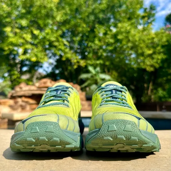 Hoka One One Torrent Trail/Running Shoe Sharp Green/Chinos Green - Size 11 Men’s