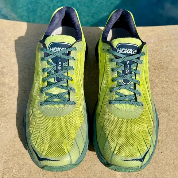 Hoka One One Torrent Trail/Running Shoe Sharp Green/Chinos Green - Size 11 Men’s