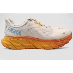 Hoka One One Women's Arahi 6 White Orange Athletic Shoes - Size 9.5 D