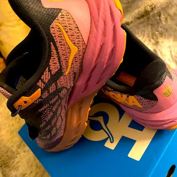 HOKA speedgoat athletic shoes Size 7 M