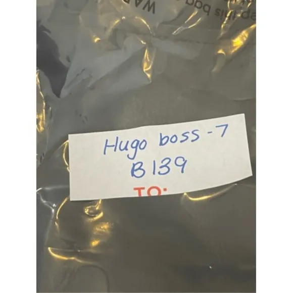 Hugo‎ Boss Chelsea Boots Men Size 7 Black Leather