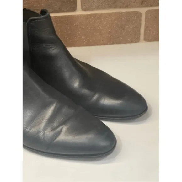 Hugo‎ Boss Chelsea Boots Men Size 7 Black Leather