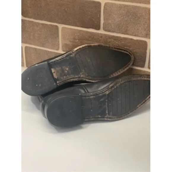 Hugo‎ Boss Chelsea Boots Men Size 7 Black Leather
