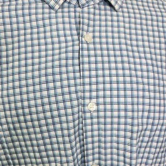Hugo Boss Sharp Fit Long Sleeve Button Down Shirt Men Size 17