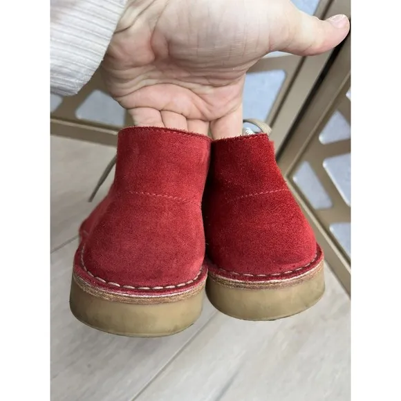 Hunter Twickenham suede leather shoes Men 8 Women 9.5 Eu 41 Ankle chukka Boots