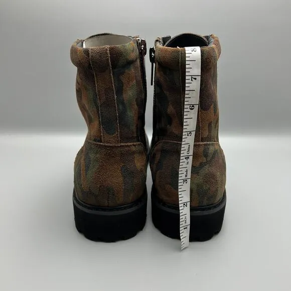 Inc International Concepts Wilder 42101 Leather Upper Camo Boots Mens 13M