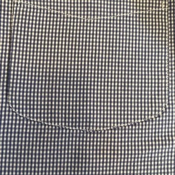 J Crew Med/Slim Seersucker Gingham Long-Sleeve Button Down BNWT‌