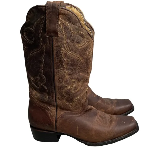 J.B. Dillon Genuine Goat Cowboy Boots Size 12B JBW2304